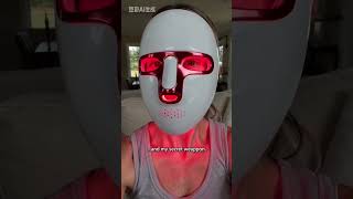 This LED Mask Fixed My Deep Nasolabial Folds In Weeks! #skincare #brightskin #beauty