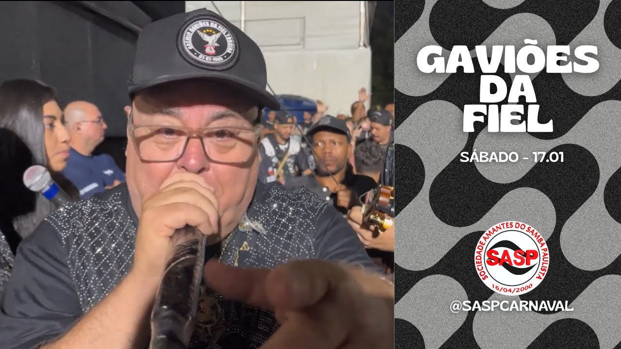 Carnaval 2026 | Gaviões da Fiel – Largada do ensaio técnico (17.01.2026)