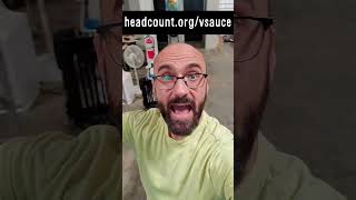 Win A Trip To Vsauce Hq! Register To Vote! #Shorts