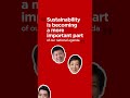 PM Wong: “Sustainability is becoming a more important part of our national agenda”