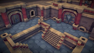 Proto Dungeon - 3d Modeling Timelapse #5