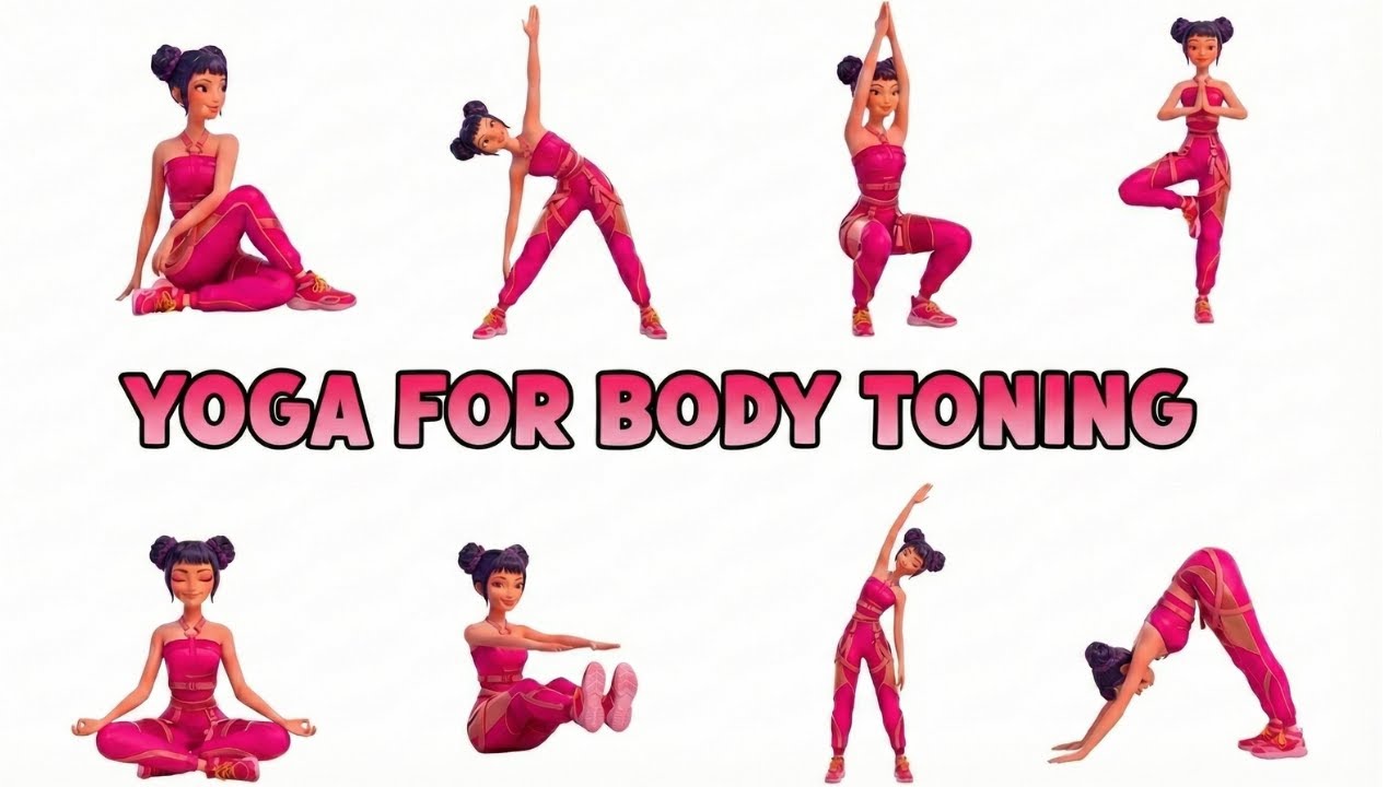 ZOEY’S YOGA FOR BODY TONING | Fun Kids Yoga Routine for Strength & Flexibility | Yoga Giggles