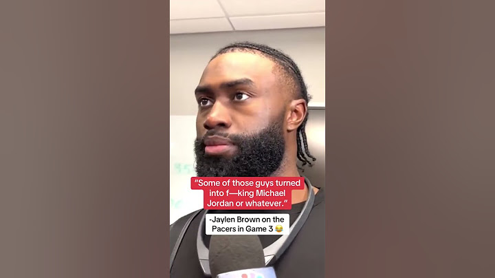 Jaylen Brown couldn't believe what he was seeing 😅 (via CelticsCLNS/X)