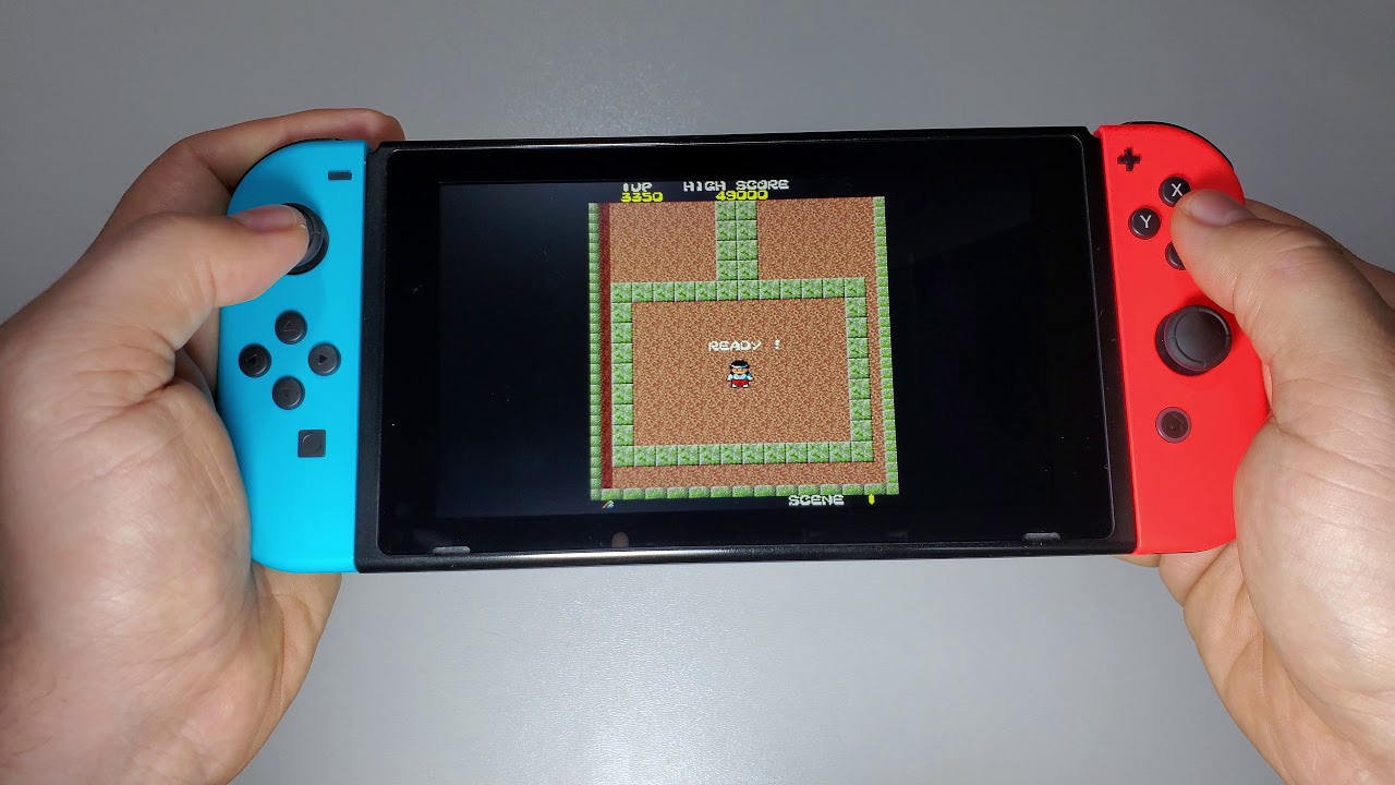 Arcade Archives KIKI KAIKAI Nintendo Switch handheld gameplay
