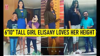 610 Tall Brazilian Girl Elisany Loves Her Height