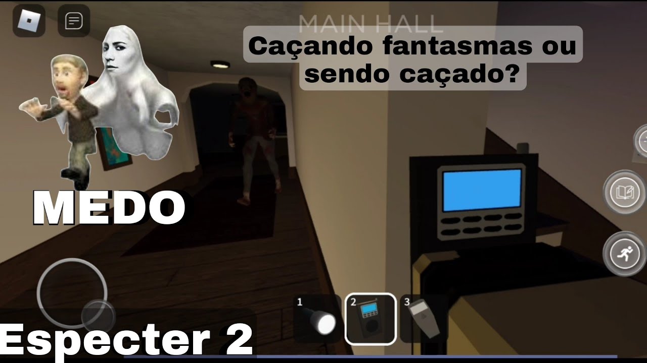 Novo jogo de caça fantasmas do Roblox Specter 2 - YouTube