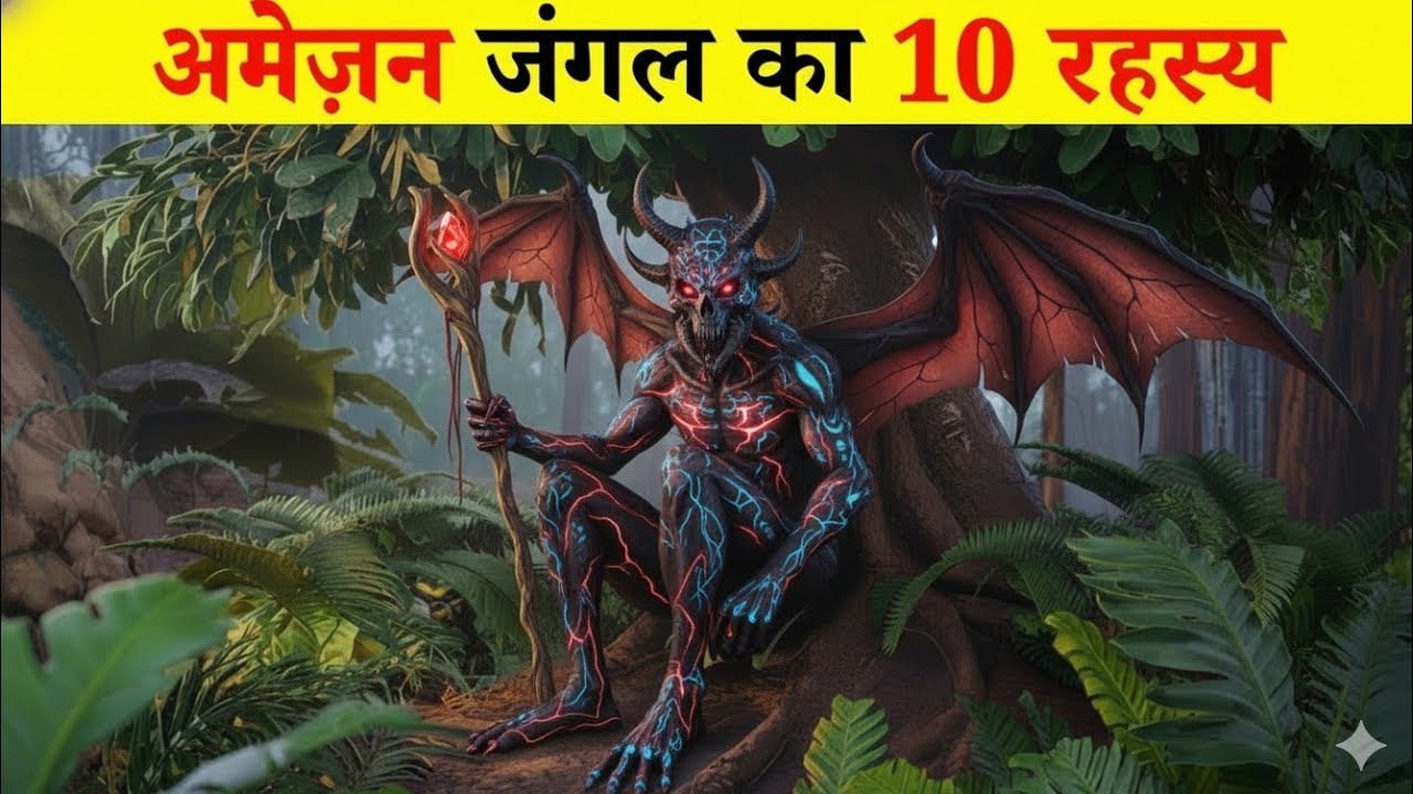 Amazon Jungle के 5 सबसे खतरनाक रहस्य | 5 Darkest Secrets of the Amazon Rainforest