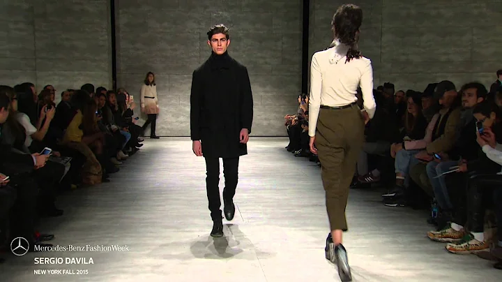 SERGIO DAVILA MERCEDES-BENZ FASHION WEEK FW 2015 C...