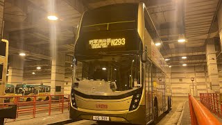 [UNEDITED] [after birthday] KMB N293 full journey from Mong Kok (Park Avenue) to TKO (Sheung Tak)
