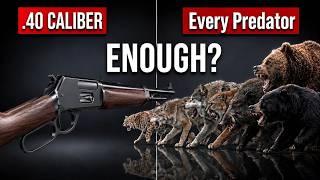 40 Cal vs Every Predator In America — Where It Fails