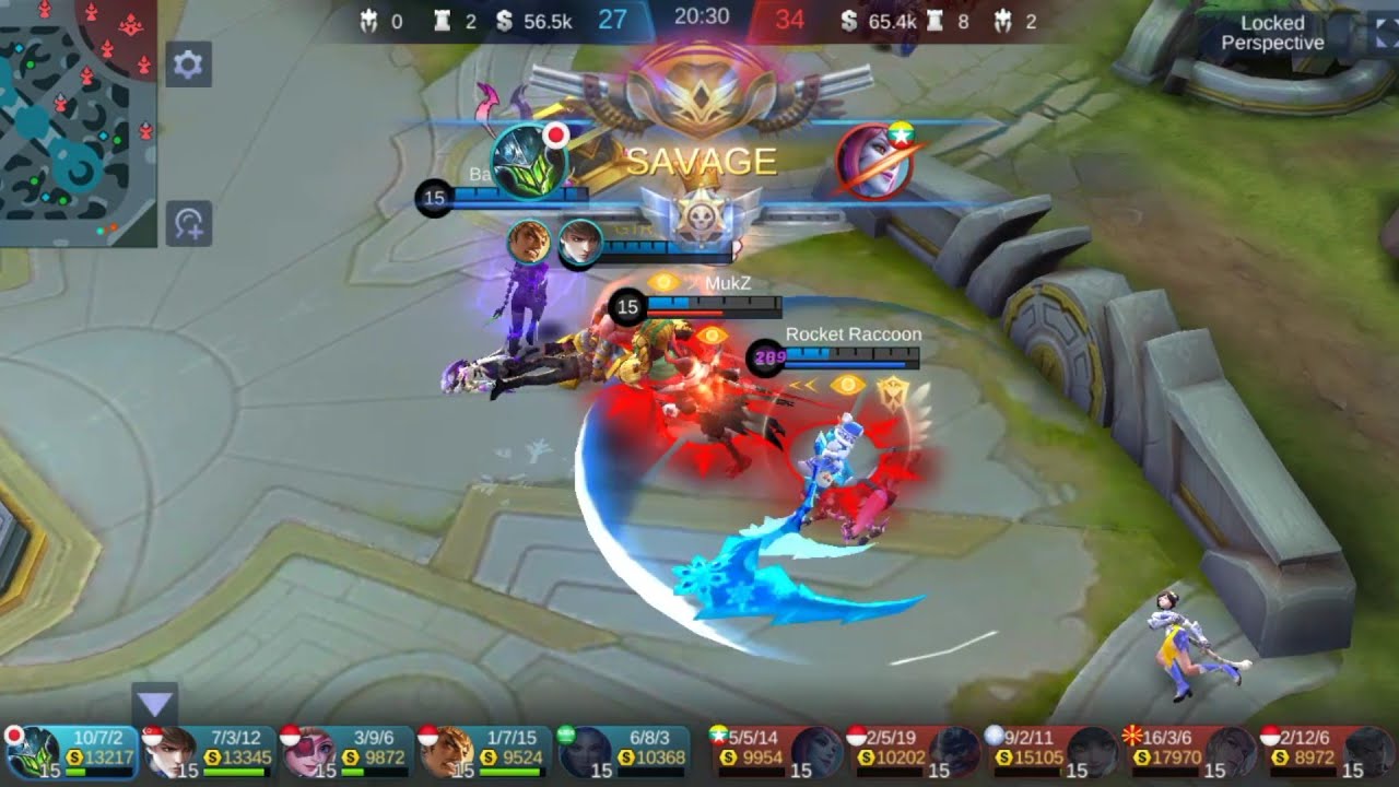 Argus Gameplay : SAVAGE!!!!! SEASON 19 | MLBB