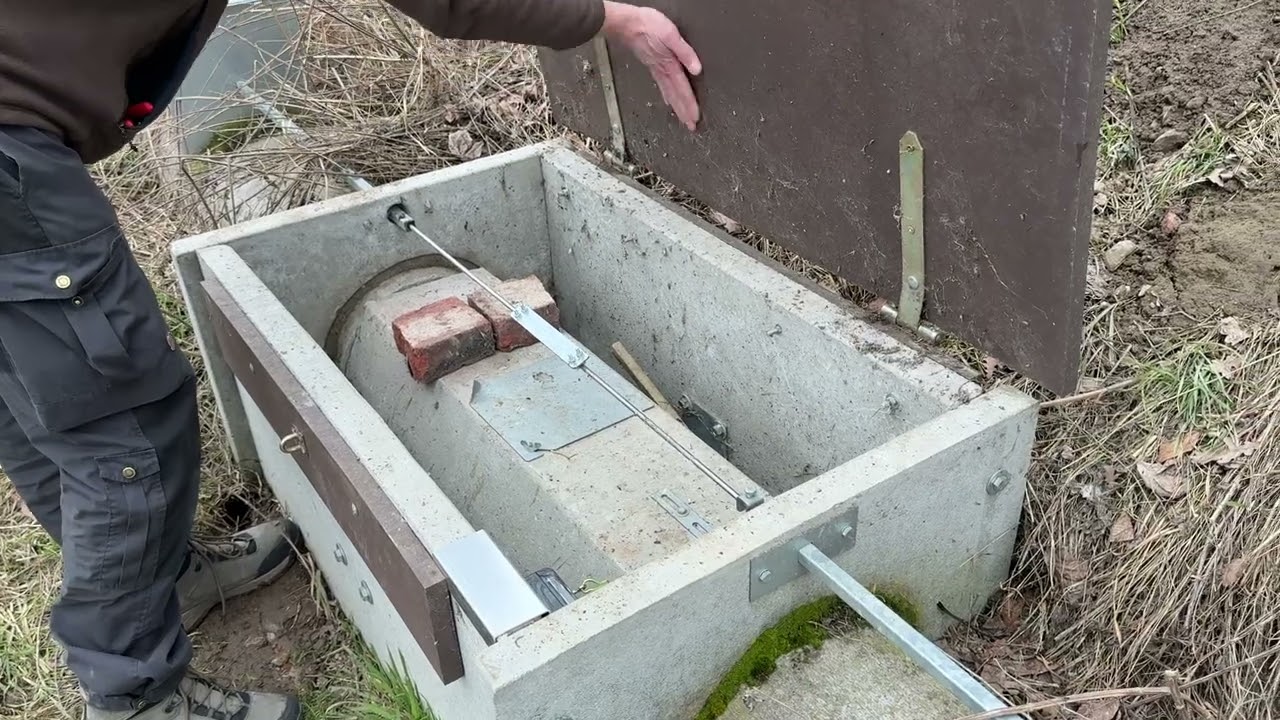 Anbauanleitung für Deckel der Betonwipprohrfalle Modell „Trapper“ von TrapperProfi