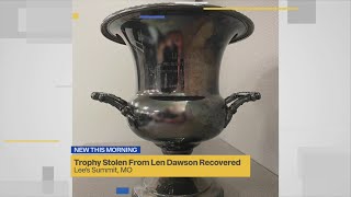 Lee's Summit Police recover trophy stolen from Len Dawson