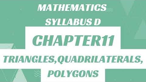 Mathematics syllabus D chapter 11 practice now 10 