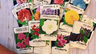 Vintage Seed Packets And More | Junk Journal Ephemera | July 2018