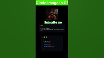 Circle your image using CSS #css #border #logo #coding #python #html #css #programming #java #shorts