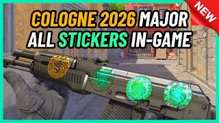 CS2 IEM Cologne 2026 Major Stickers | All Team Stickers in-game showcase [4K]