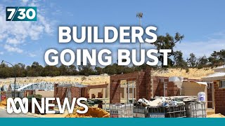 Home buyers left worried by the shaky construction industry | 7.30