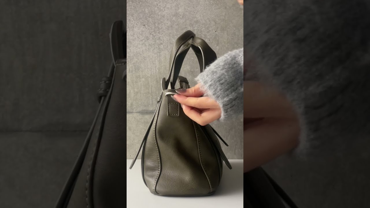 zip belt boston bag/2color - YouTube