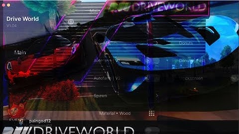 BEST Drive world script  AUTOFARM AND MORE BEST (FREE) KEY IN VID and description