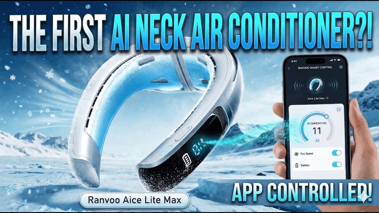 This AI Neck AC is INSANE- The Ranvoo Aice Lite Max First This AI Neck AC is INSANE- The Ranvoo Aice Lite Max First