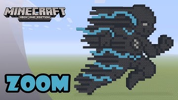 Minecraft: Pixel Art Tutorial and Showcase: Zoom (The Flash)