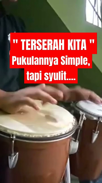 Terserah kita.. simple tapi syulit gezzz.. #kendang #dangdut #forsa #soneta #rhomairama