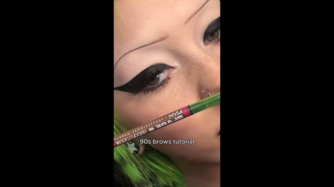 90's brows