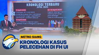 16 Mahasiswa FH UI Pelaku Pelecehan Terancam 'Drop Out' - [Metro Siang]