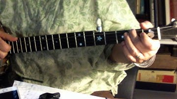 Lazy John clawhammer banjo lesson