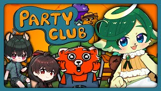 【Party Club】いつもマーダーしてミステリーな３人でレストラン経営してみた【ナギ・シルヴィ】
