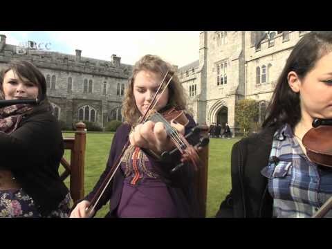 St Patrick's week on the Quad- Traditional Music and Dance at University College Cork