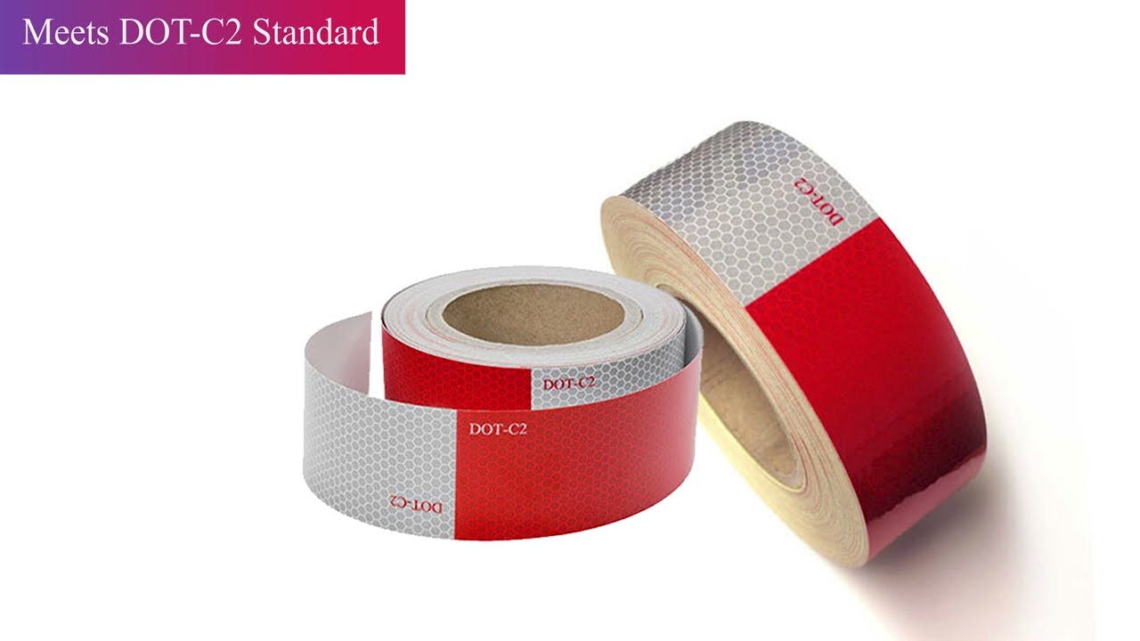 DOT Reflective Tape for Trailers and Trucks_YGM Reflective