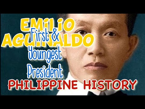 Emilio Aguinaldo the First and the Youngest President of Philippines, Pinoy Hero