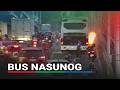Tourist bus nagliyab sa EDSA Ortigas flyover | ABS-CBN News