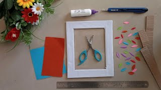 Unique wall hanging craft - Diy - Home Decor Ideas - Cardboard crafts - 2024 video #youtuber #craft