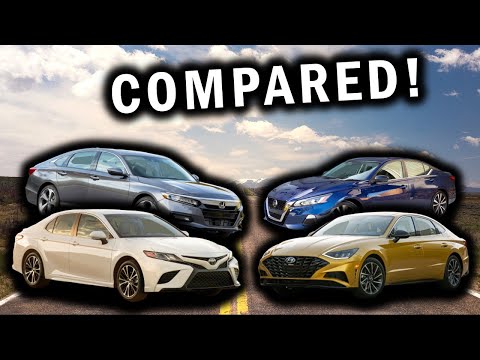 2020 Hyundai Sonata vs 2020 Honda Accord vs 2020 Toyota Camry vs 2020 Nissan Altima