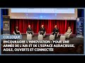 Colloque  encourager linnovation  pour une arme de laae audacieuse agile ouverte et connecte