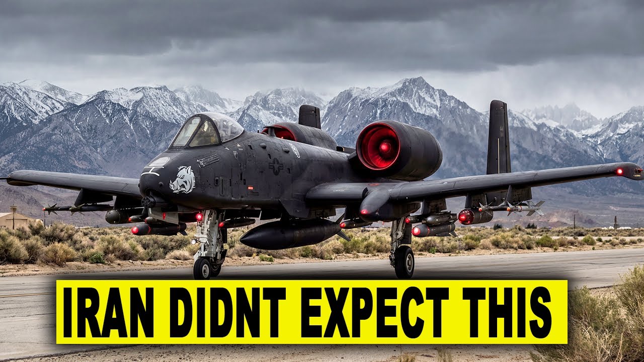 Иран в шоке! Тысячи американских штурмовиков A-10 Warthog прибыли на Ближний Восток.