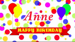 Happy Birthday Anne Song