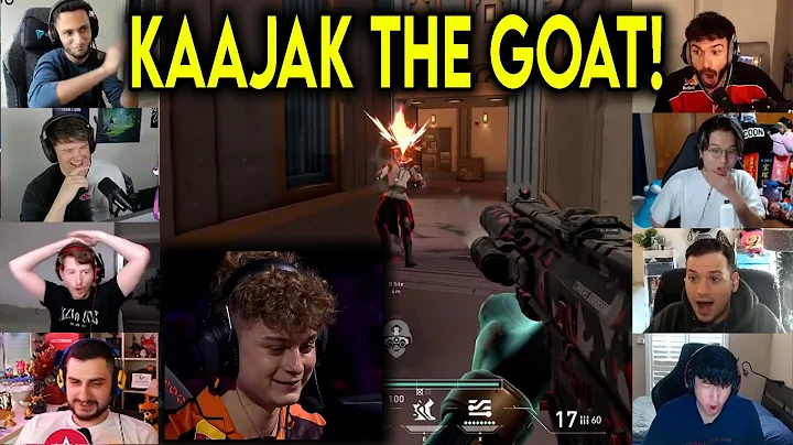 Valorant Streamers Reacts To FNC Kaajak Insane 1v2 CLUTCH Against Sentinels In Masters Toronto