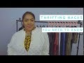 Thrifting Tips and Hacks You Need To Know + Lookbook