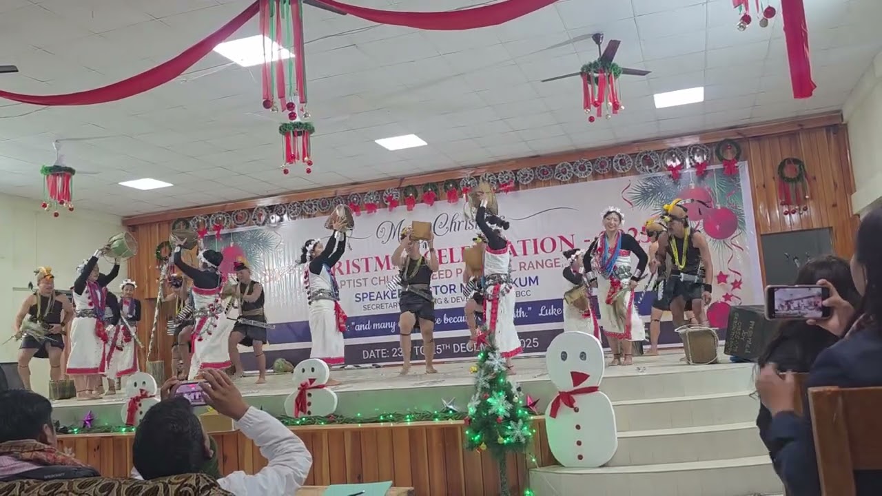 Christmas dance Nyishi Gospel song youth group dance 