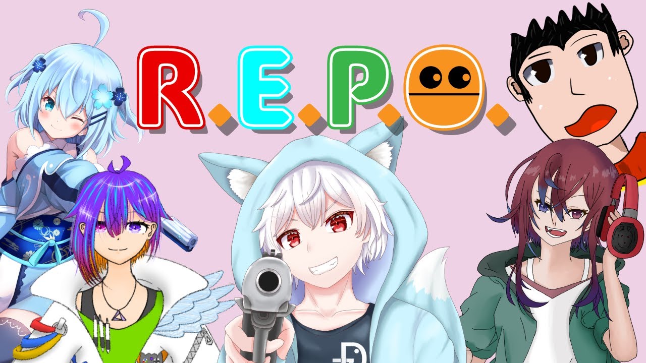 [REPO]闇ィナーベメンバーでREPO！病み上がりで声が死んでるかも　