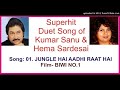 01. JUNGLE HAI AADHI RAAT HAI - BIWI NO.1