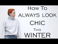 How to ALWAYS look CHIC this WINTER : Women's Clothes : Minimalist Wardrobe : Emily Wheatley