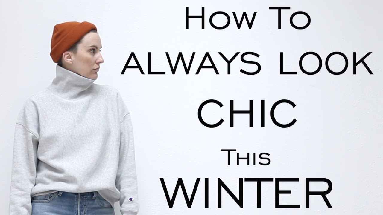 How to ALWAYS look CHIC this WINTER Women's Clothes Minimalist