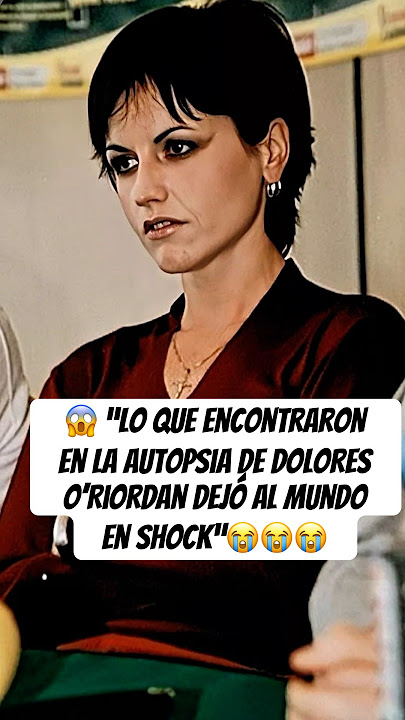 #TheCranberries #DoloresORiordan #HistoriaOscura #LeyendaEterna #Autopsia #MusicaQueDuele