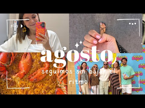 Un comienzo de agosto con comidas, sevillanas , trabajo y fiestaaaaaa