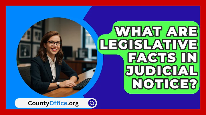 What Are Legislative Facts In Judicial Notice? - CountyOffice.org